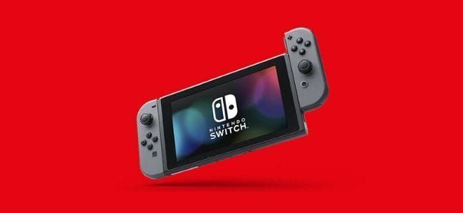 Конзола Nintendo Switch сива