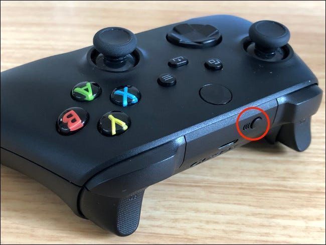Κουμπί ζεύξης ελεγκτή σειράς Xbox