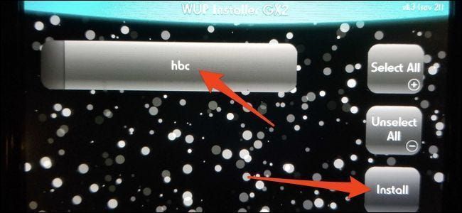 برنامج Wii U Homebrew WUP Installer GX2