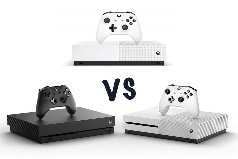 Xbox One X pret Xbox One S vs All-Digital Edition: kuru pirkt?