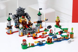 Alle detaillierten Lego Super Mario Lego-Sets, einschließlich der Interaktion von Mario mit Steinen