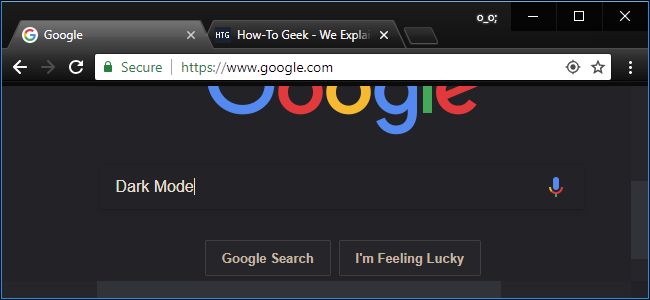 گوگل کروم کے لیے ڈارک موڈ کو کیسے فعال کریں۔