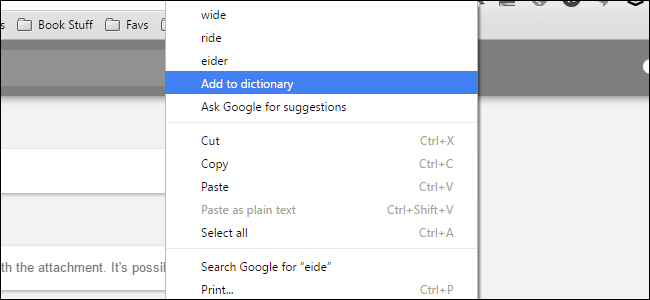 Πώς να αφαιρέσετε μια λέξη από το ορθογραφικό λεξικό του Google Chrome