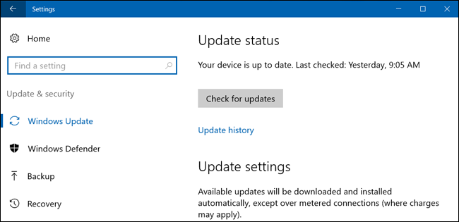 Cách ngăn Windows 10 tự động tải xuống bản cập nhật