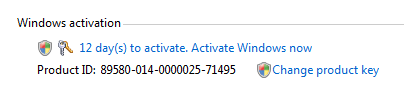 Lanjutkan Percubaan Windows Vista kepada 120 Hari