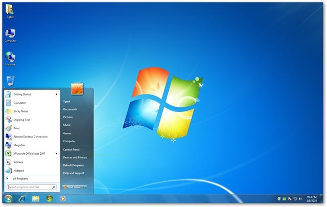 Εκμάθηση Windows 7: Θέματα επιφάνειας εργασίας και φόντο