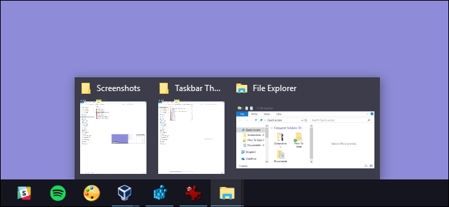 Kaip pakeisti (arba išjungti) „Windows“ užduočių juostos miniatiūrų peržiūros greitį