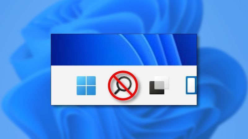 Windows 11에서 작업 표시줄 검색 버튼을 숨기는 방법