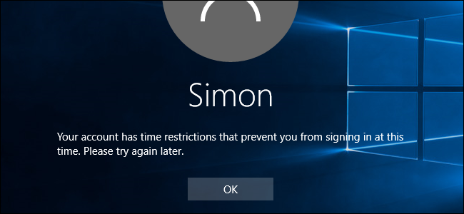 Πώς να ορίσετε χρονικά όρια για έναν κανονικό λογαριασμό στα Windows 10