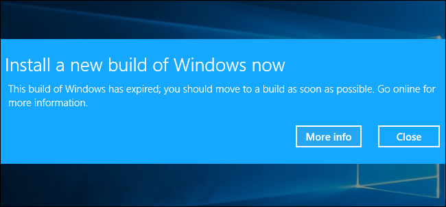 כיצד לבדוק מתי פג תוקפו של Build Windows 10 שלך