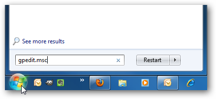 Cách tìm kiếm trên Internet từ Start Menu trong Windows 7