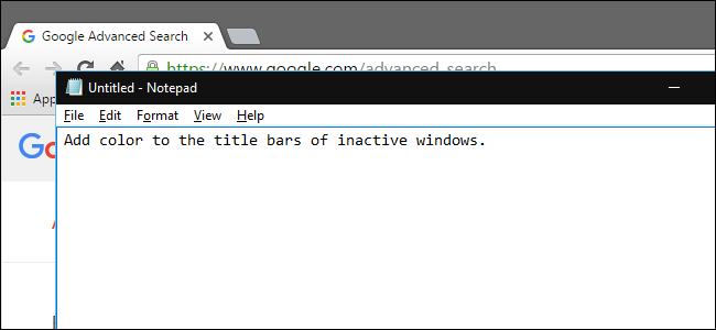 Cum să adăugați culoare la barele de titlu inactive în Windows 10