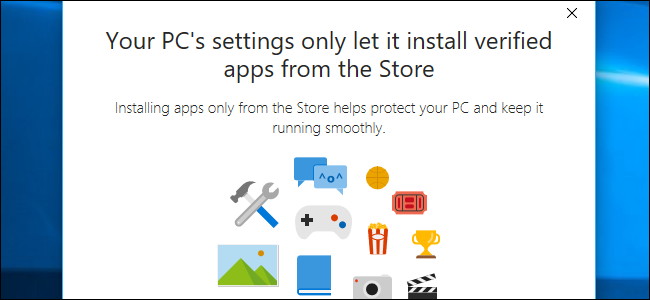 Cara Membenarkan Hanya Apl Dari Kedai pada Windows 10 (dan Apl Desktop Senarai Putih)