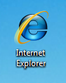 Dodajte ikono Internet Explorerja na namizje Windows XP / Vista