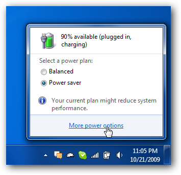 Desactive la administración de energía en Windows 7 o Vista