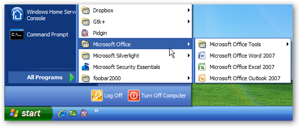 Afișați meniul clasic Toate programele în meniul Start din Windows 7