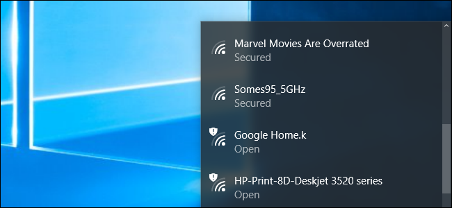 Kā bloķēt sava kaimiņa Wi-Fi tīkla parādīšanos operētājsistēmā Windows