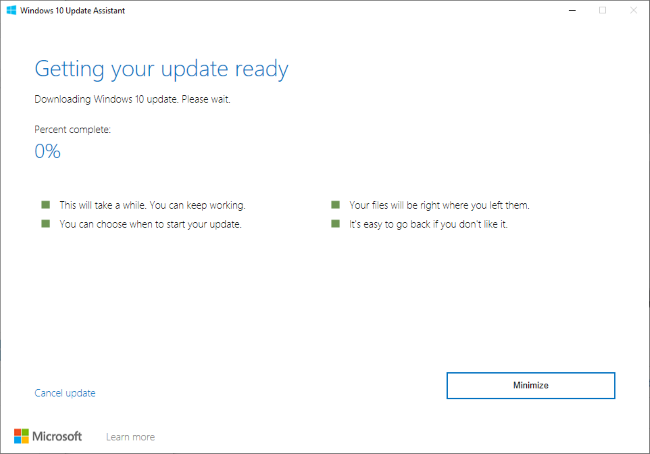 2020. gada maija atjauninājuma instalēšana operētājsistēmā Windows 10