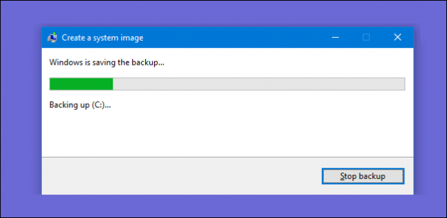 Cách tạo bản sao lưu hình ảnh hệ thống trong Windows 7, 8 hoặc 10