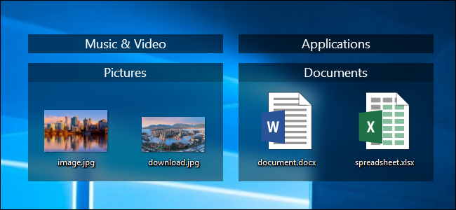 Come ottenere stack desktop in stile Mojave di macOS su Windows