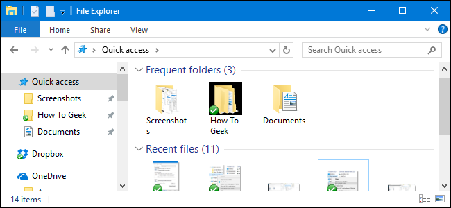 كيفية تعطيل الوصول السريع في مستكشف الملفات على نظام التشغيل Windows 10