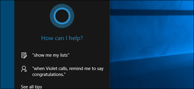 Cómo borrar el historial de búsqueda de Cortana en Windows 10