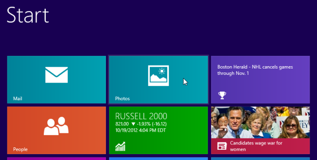 Come ripristinare le app dell'interfaccia utente moderna disinstallate fornite con Windows 8