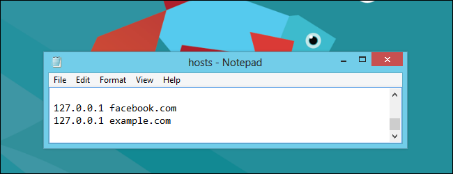 Как да блокирате уебсайтове във файла Hosts на Windows 8