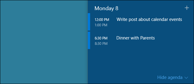 Kā skatīt un pievienot kalendāra notikumus no Windows 10 uzdevumjoslas