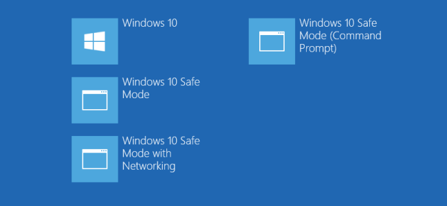 Как добавить безопасный режим в меню загрузки Windows 8 и 10