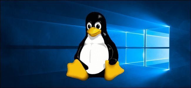 مستكشف ملفات Windows 10 يحصل على ملفات Linux (و Tux)